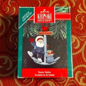 Santa Sailor Hallmark Keepsake Ornament